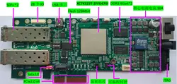 Kintex-7, XC7K325T макетная плата, PCIe, 10G Ethernet, плата фильтров данных, плата ускорения