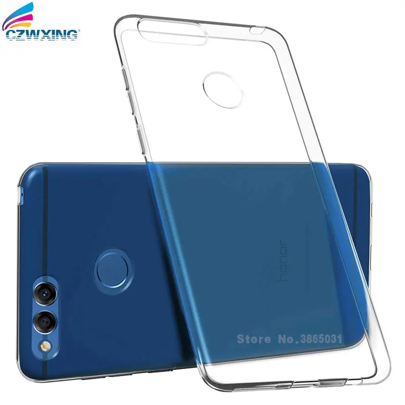 

For Huawei Honor 7X Case Silicone Transparent TPU Phone Case For Huawei Honor 7X 7 X BND-L21 BNG L21 Back Cover 5.93