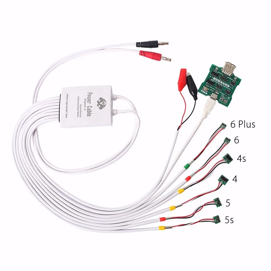 

6 in 1 Professional Power Supply Phone Current Test Cable and Battery Activation Board