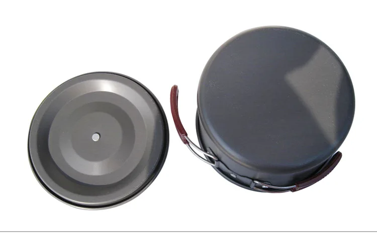 Pote de Alta Liga de Alumínio Equipamentos de Piquenique ao ar Livre Único Qualidade Oxidação Antiaderente Campo Acampamento Caldeirão Panelas 10 High Quality Esporte e Lazer