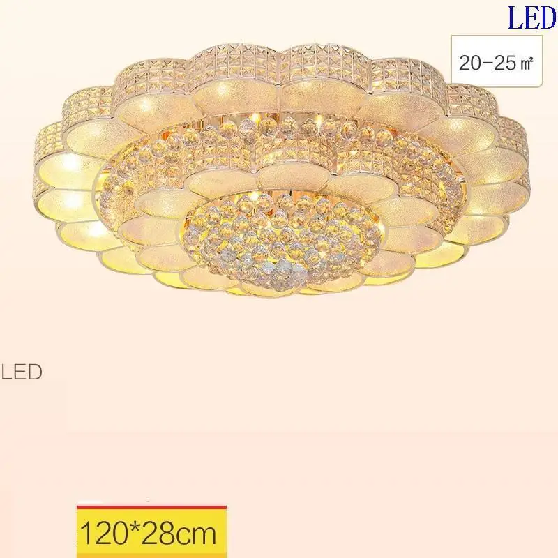 Number 4 Плафон Moderne Colgante Moderna потолок Plafoniera потолочный Luminaria De Teto с украшением в виде кристаллов потолочный светодиодный потолочный светильник - Цвет корпуса: Number 4