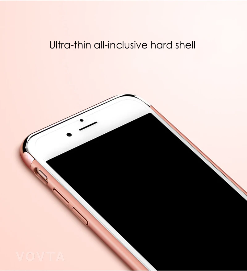 Luxury Plating Scrub Protective case For iPhone 6s 6 Cover Bumper On The for iPhone 5 5S SE Case 6s 6 plus Anti-knock Shell9