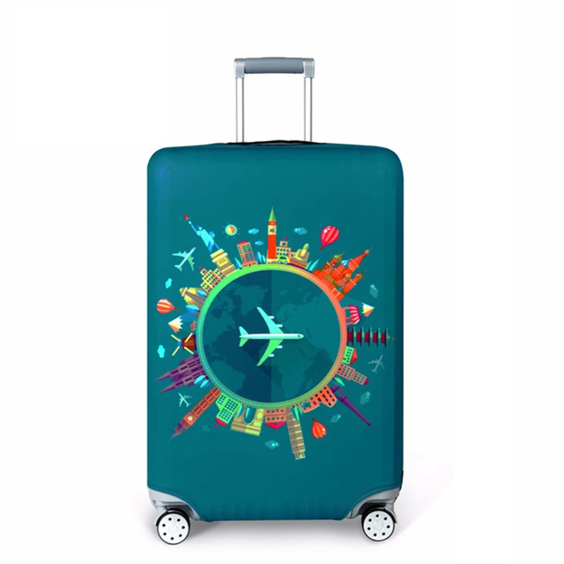 New 18-32 Inch Luggage Cover High Quality Thick Elastic Suitcase Dust Cover Airport Essential Travel Accessories Copri Valigia