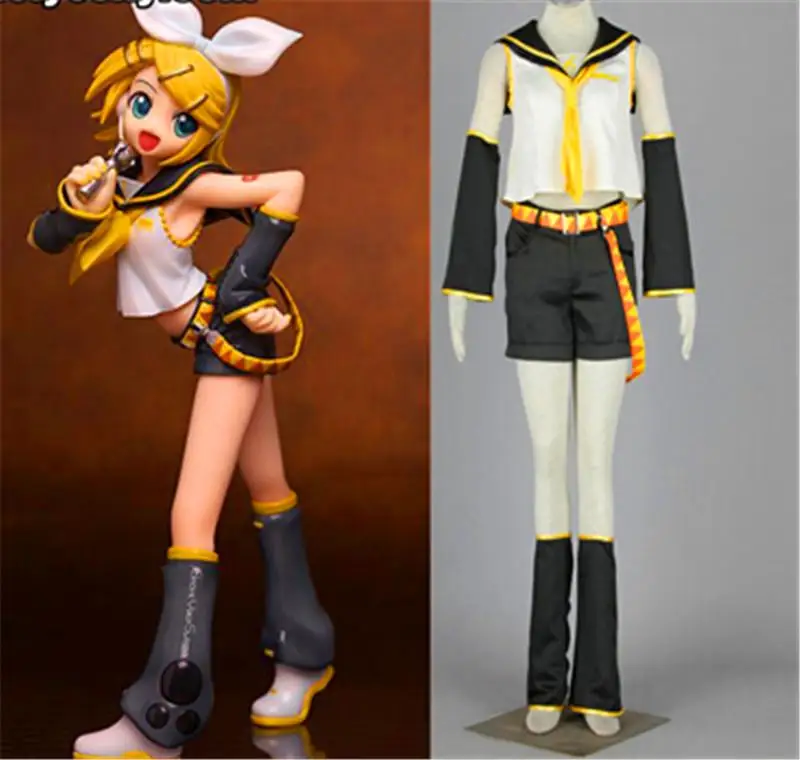 font b Anime b font Kagamine Rin font b Cosplay b font Vocaloid 2 Custom