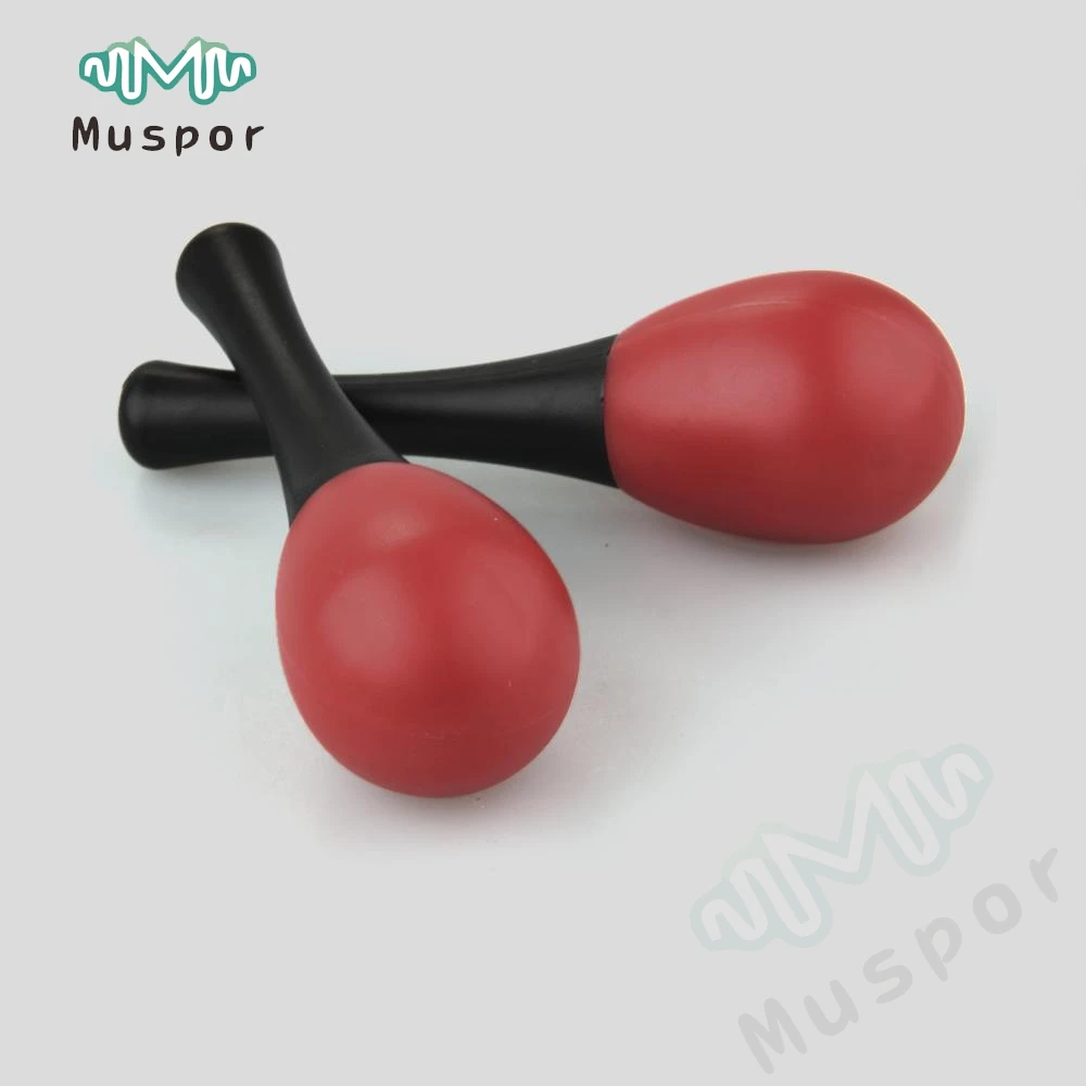 

2 Pcs Maraca Rattles Shaker Percussion Musical Kid Toys Sand Hammer Orff instruments Kids Preschool Early Educational