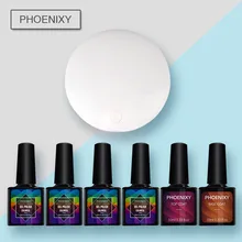 Набор гель-лаков солнце Мини светодиодный светильник Начинающий Практика ногтевого искусства ИНСТРУМЕНТЫ дизайн ногтей выберите 4 цвета УФ Гель-лак набор маникюрный набор