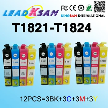 

12pcs T1281- T1284 Compatible Ink cartridge for stylus S22 SX130 SX125 SX235W SX435W SX425W BX305F BX305FW Printer