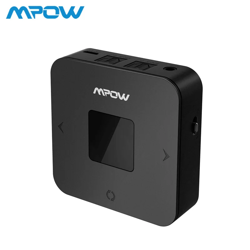 

Mpow BH286 Bluetooth 4.1 Receiver Transmitter 2 in 1 Aptx Low Latency With 3.5mm AUX & Toslink Digital Optical Port For Car Home