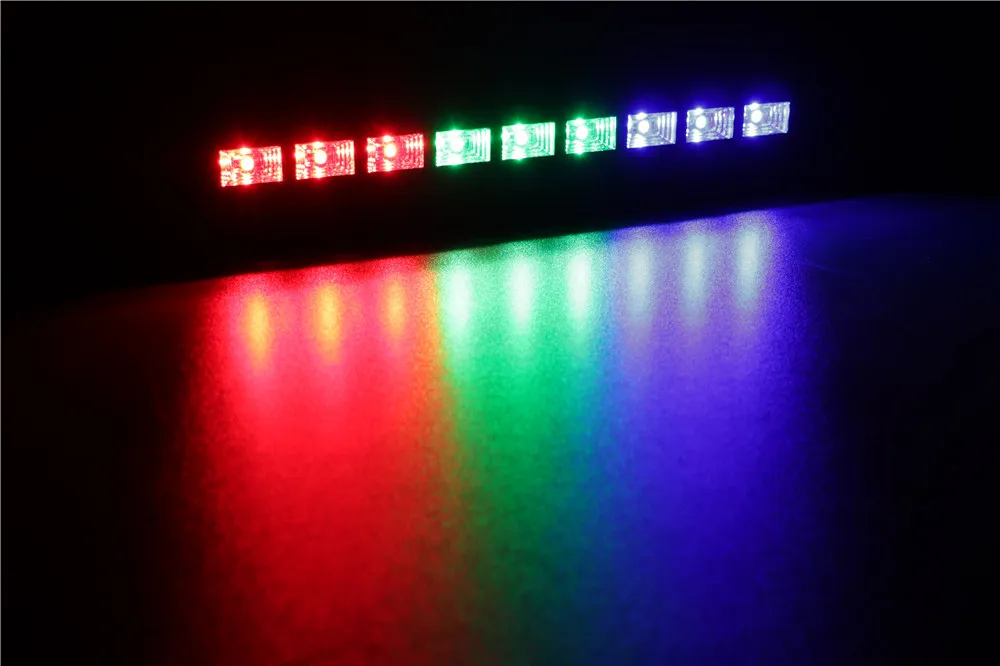 УФ RGB RGBW Led бар вечерние светильник s с дистанционным управлением DMX сценический светильник ing Эффект диско-свет для рождества домашние вечерние Описание светильник s