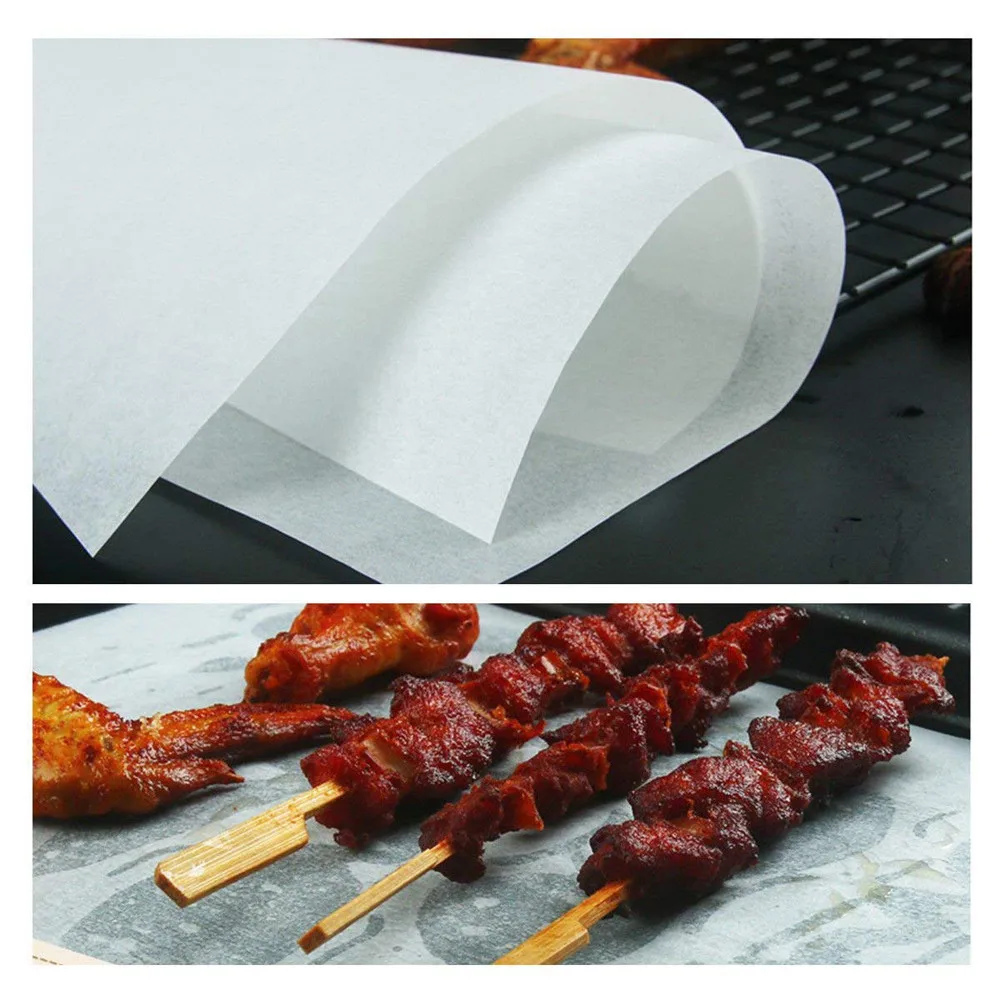 5PC Unbleached Parchment Paper Baking Liners Sheets Non ...