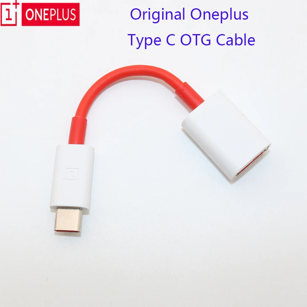 

100% Original OnePlus OTG Cable Converter Data Charger adapter For Oneplus3 3T 5 5T 6 support Pen Drive/U DISk/Mouse/Game handle