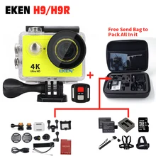 2018 New Original EKEN Action camera H9 H9R 4K Sport Camera with remote HD WiFi 1080P