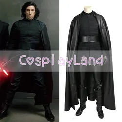 Star Wars последний джедай Kylo Ren костюм Хэллоуин Косплэй костюм для взрослых Для мужчин индивидуальный заказ Звездные войны костюм костюмы