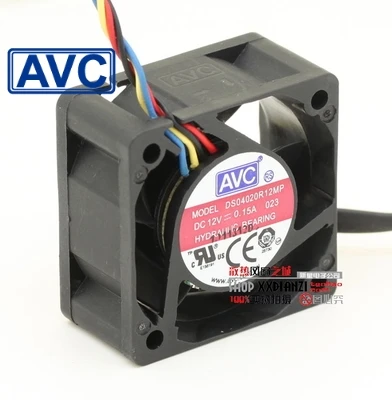 AVC новый оригинальный DS04020R12MP 4020 40 мм 12 В 0.15A 4-линейный поддержка PWM охлаждающий