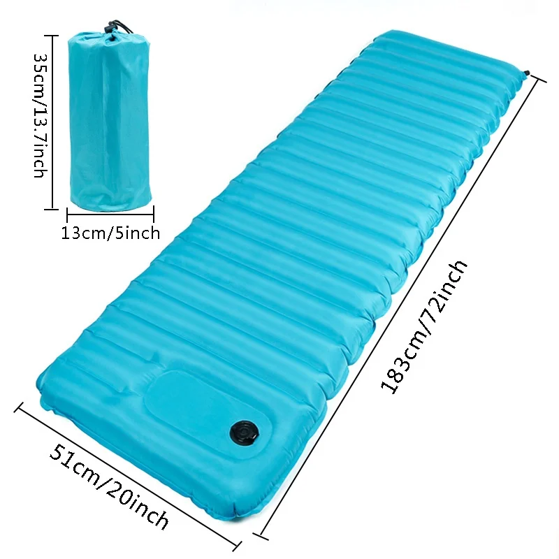 Outdoor Nature Hike Inflatable Mattress Camping Mat Naturehike Air Mattress Single Mattress Camping Mat Folding Hot