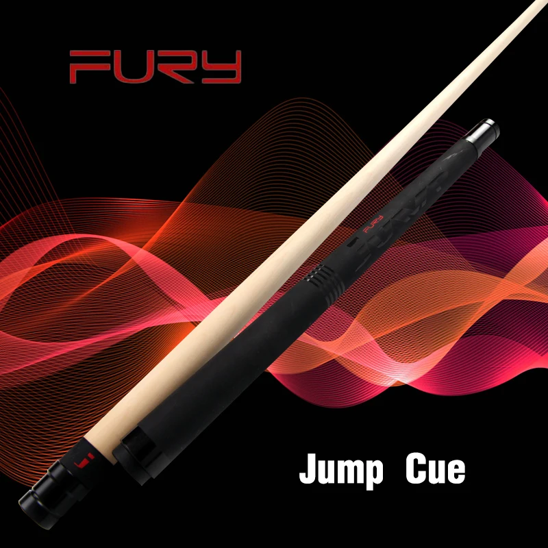 

FURY JP Jump Billiard Cue Stick Kit 13.75mm Tip with Gift Black Cues High-end Handmade Cue Billiard Stick 2019