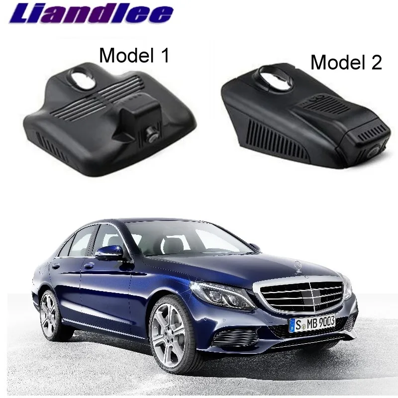 Liandlee для Mercedes Benz C MB W205 2014 ~ 2018 Автомобильный регистратор с Wi-Fi DVR видеорегистратор