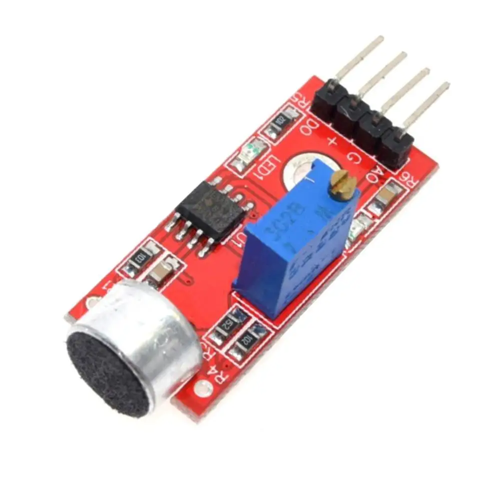 

3mm Microphone AVR PIC Voice Sound Detection Sensor Module KY-037 for Arduino New