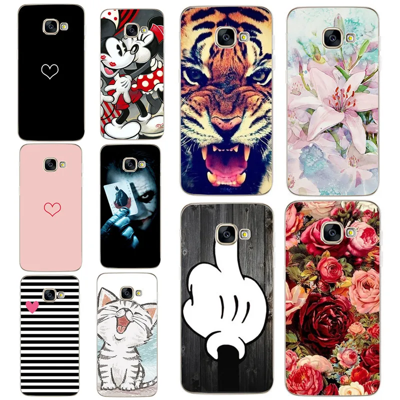 

For Samsung A3 A5 2017 Case Soft Silicone Phone Case for Samsung Galaxy J5 2017 Cover Fundas for Samsung A8 Plus 2018 S8 S9 Plus
