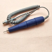 Güçlü 210 204 90 elektrikli manikür matkap makinesi pedikür tırnak törpüsü 105L mikromotor Handpiece 40000RPM tırnak matkap parlatıcı kalem