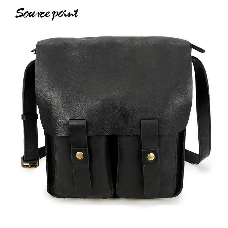 

YISHEN Fashion Vintage Men Messenger Bags Genuine Cow Leather Male Crossbody Bags Leisure Business Men Shoulder Bags YD-8155#