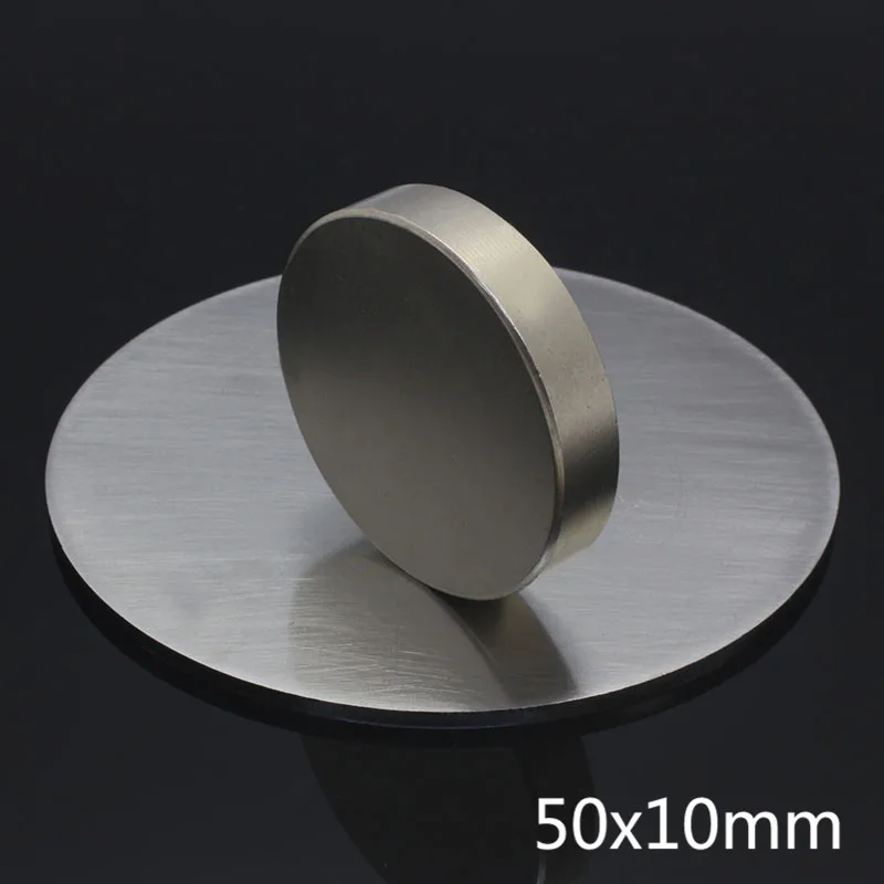 1 шт. 50*10 мм круглый неодимовый магнит 50x10 мм супер сильный Мощный диск Nd-Fe-B редкоземельный неодимовый магнит Искусство ремесло соединение