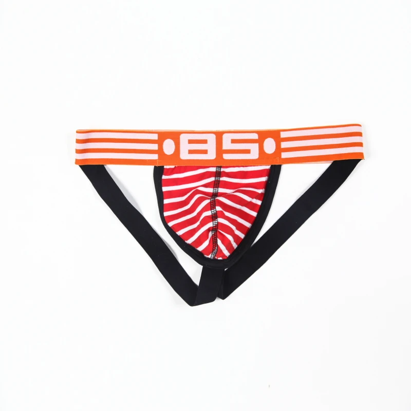 Модные брендовые хлопковые дышащие трусы Cueca Gay Нижнее белье Мужские стринги