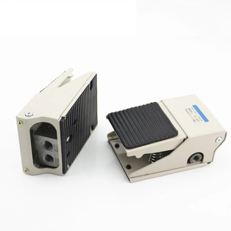 

2pcs 4 way air pneumatic foot pedal valve 1/4 inch BSP FV420 Manual