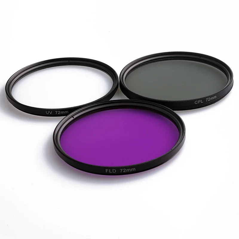 Комплект фильтров для объектива Lightdow 6 в 1 UV + CPL FLD ND 2 4 8 49 мм 52 55 58 62 67 72 77 Canon