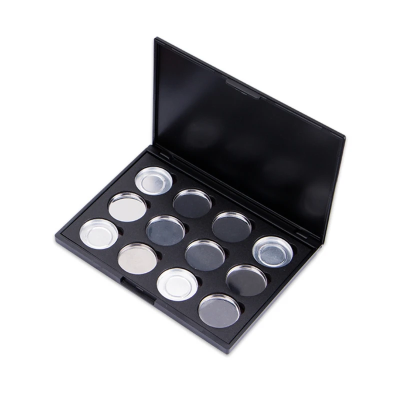 

Empty Magnet Eyeshadow Black Make-up Box Maquiagem Beauty Tools Magnetic Adsorption DIY Eyeshadow Accessories