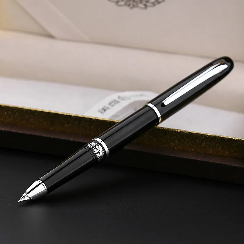 New Arrival HERO 101 Metal Pen Smooth Writing Ink Pen Bent Nib Art