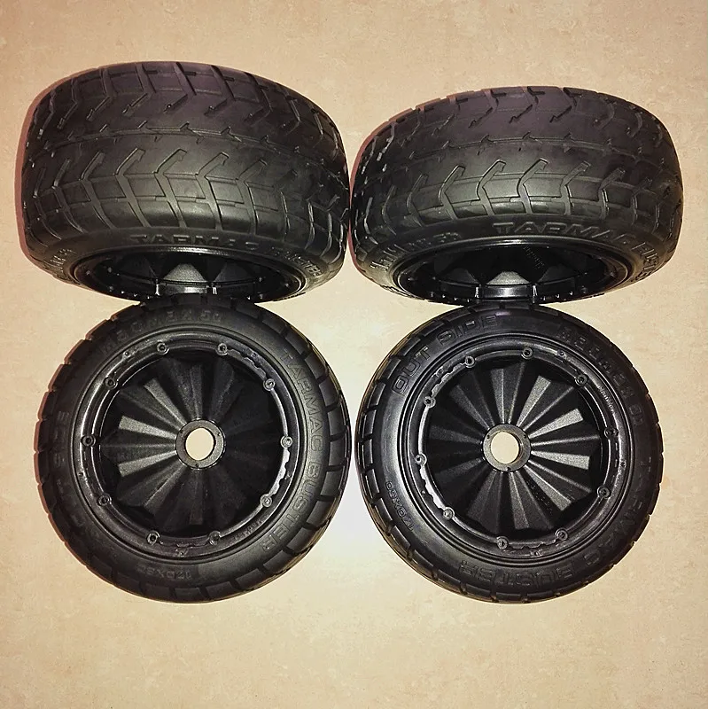 Madmax Highway Tires On Road Tyre For Losi Dbxl Desert Buggy Xl Strong Grip Durabrasion  Rubber 4pcs - Parts u0026 Accs - AliExpress