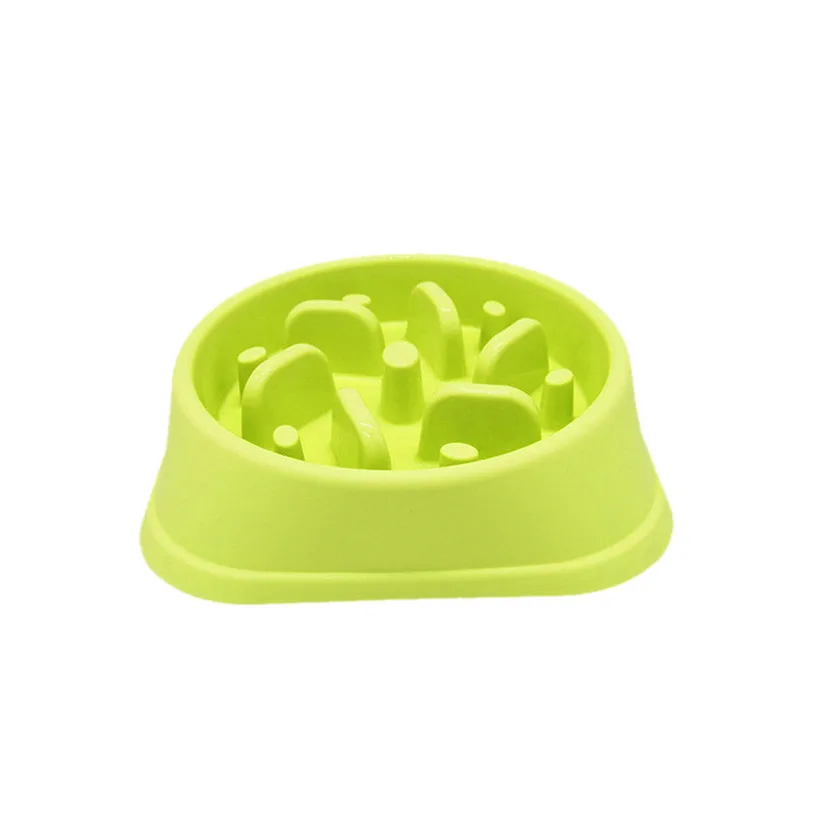 Portable Plastic Pets Bowl Food Water Feeding Slow Travel Anti-choke Bowl Dish for Dogs Cat Water Feeder Dish 40DC19 (12)