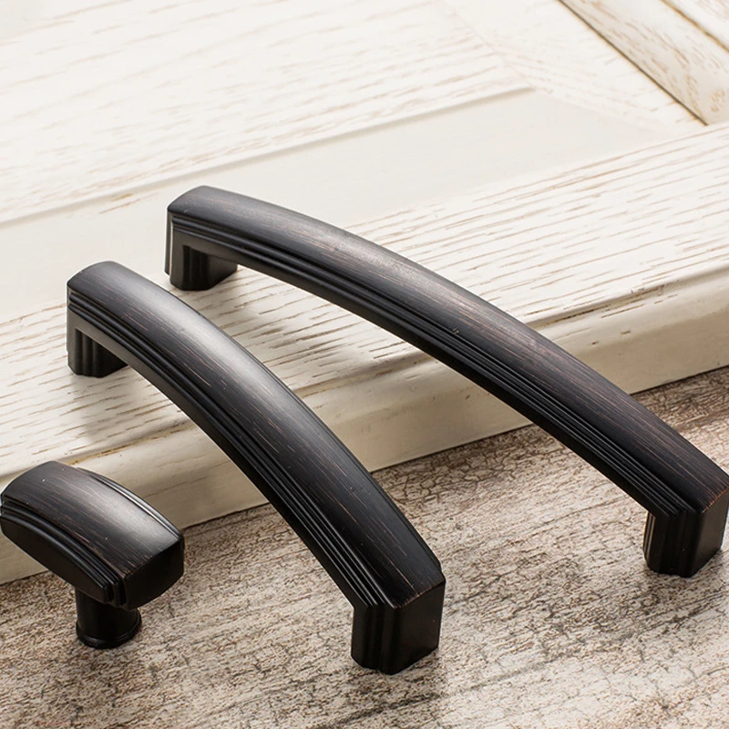 5PCS Zinc Alloy 96MM Furniture Handles Coffee Pull Kitchen Pull Knob Drawer Wardrobe