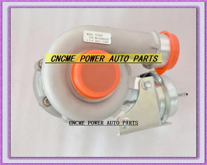 TURBO TF035 28231-27800 2823127800 4913507301 4913507300 4913507100 4913507302 For HYUNDAI Santa Fe 2005- D4EB D4EB-V 2.2L CRDi (1)