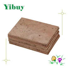 Yibuy 1 набор из 10 натуральных саксофона для саксофона на шею пробковый лист 2 мм