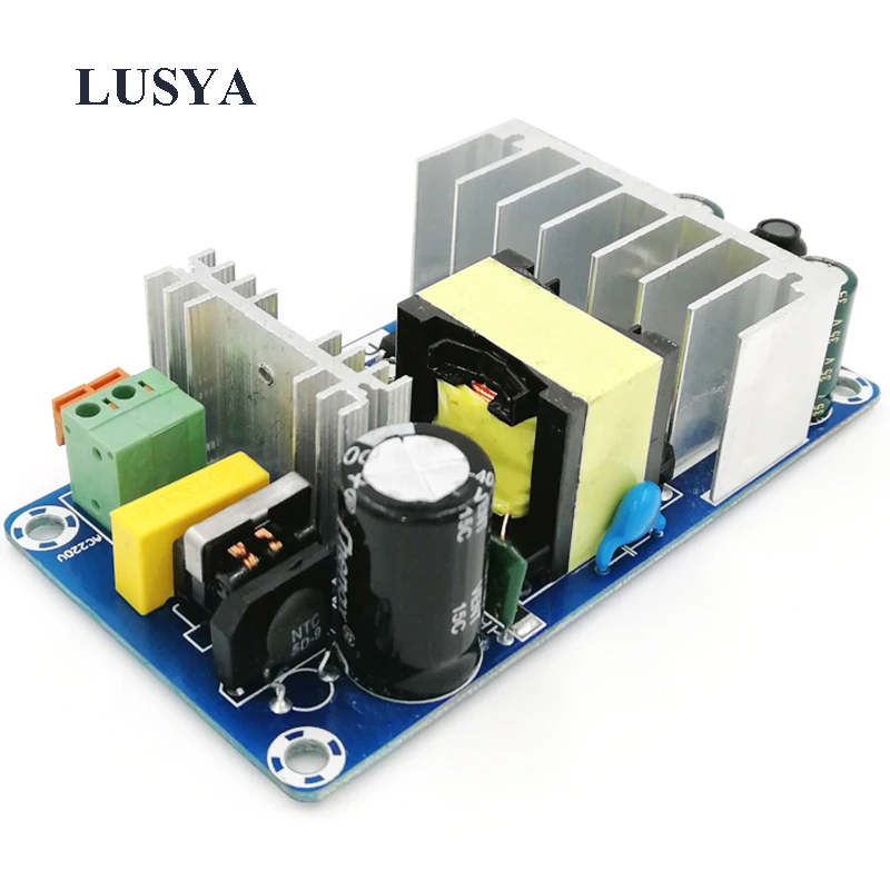 

Lusya AC to DC Converter 110v 220v to DC 24V 4A 5V 1A 120W Dual Switching Power Supply Board power source board T0234