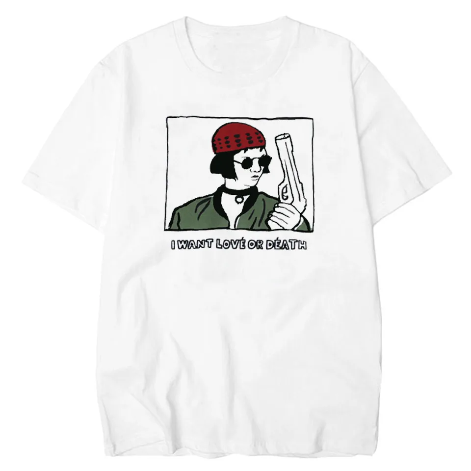 LettBao Leon Professional T-shirts Women T Shirt White Harajuku Shirt Vintage Matilda Tee Shirt Femme Tops Basic Design Tshirt LettBao Leon Professional T-shirts Women T Shirt White Harajuku Shirt Vintage Matilda Tee Shirt Femme Tops Basic Design Tshirt