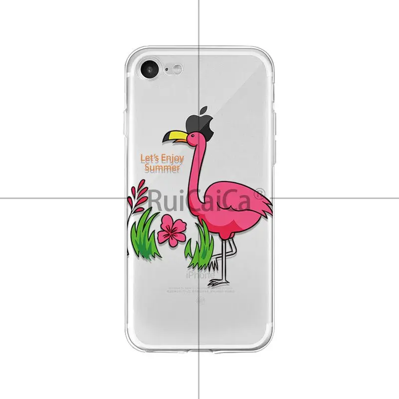 Flamingo Pineapple Flower Green leaf