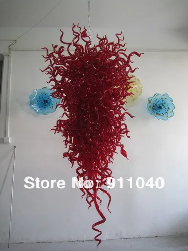 

LR063-Unique Lighting Free Shipping Modern Chandelier Red