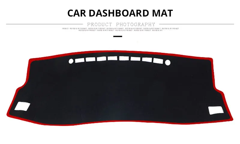 For LHD Toyota Corrola 2017 2016 2015 2014 2013 2012 Car Dashboard Mat Cover Pad Auto Shade Cushion Interior Styling Accessories (6)