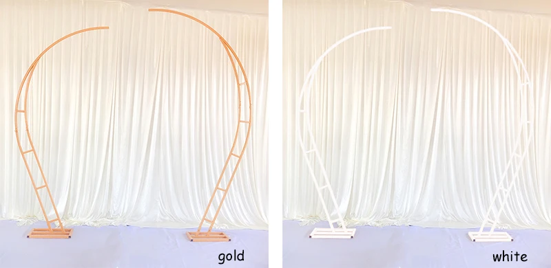 JAROWN Wedding Heart Shaped Arch Flower Stand Wedding Scene Arrangement Props Party Ornaments Arches Geometry Decoration (110)