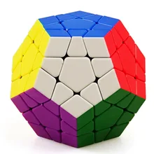 Shengshou танк 3x3 Megaminx Stickerless скоростной куб магический куб Твист Головоломка ультра-гладкая упаковка с цветной коробкой 1 шт. безопасный ABS
