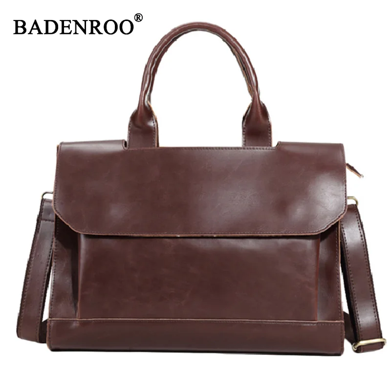 

Brand Men's Handbag pu Leather Laptop Bag High capacity Men Bag Men Bags Office Men's Crossbody Bags Handbags