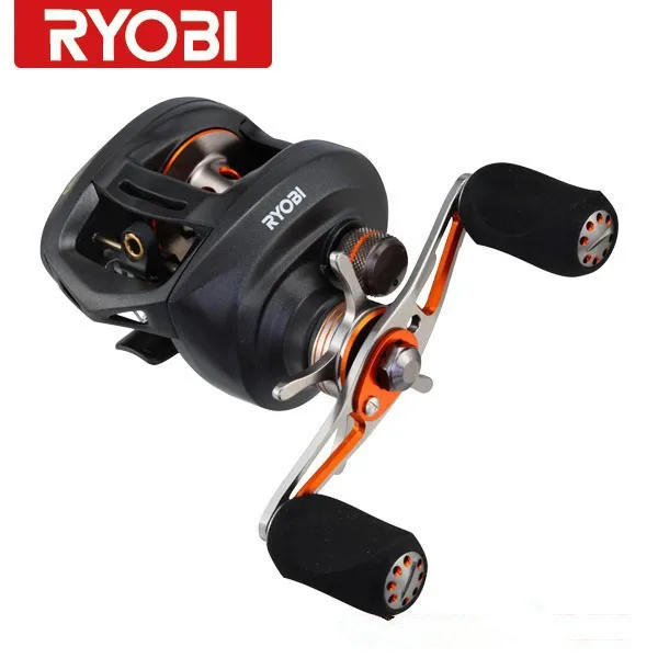 Cheap Baitcasting reel RYOBI PLUMA 10+1BB Fishing reels In stock carretes de pescar molinete pesca Free shipping!!!
