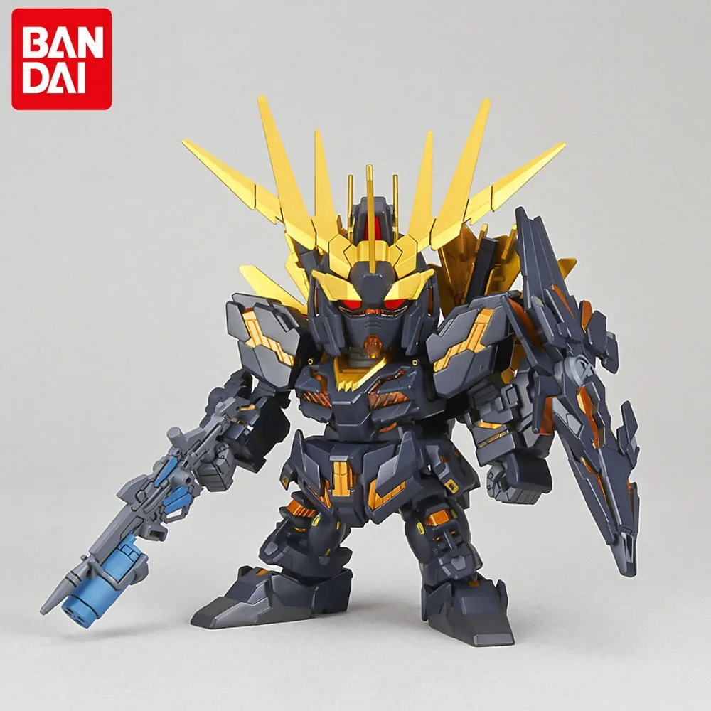 Bandai SD GUNDAM Unicorn GUNDAM 02 BANSHEE норн IDESTROY режим оригинальный Японии аниме игрушки Фигурки собрать модель HGD-5055617