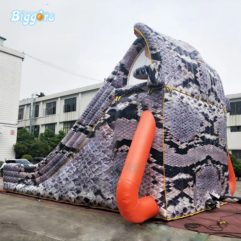 inflatable snake slide (5)