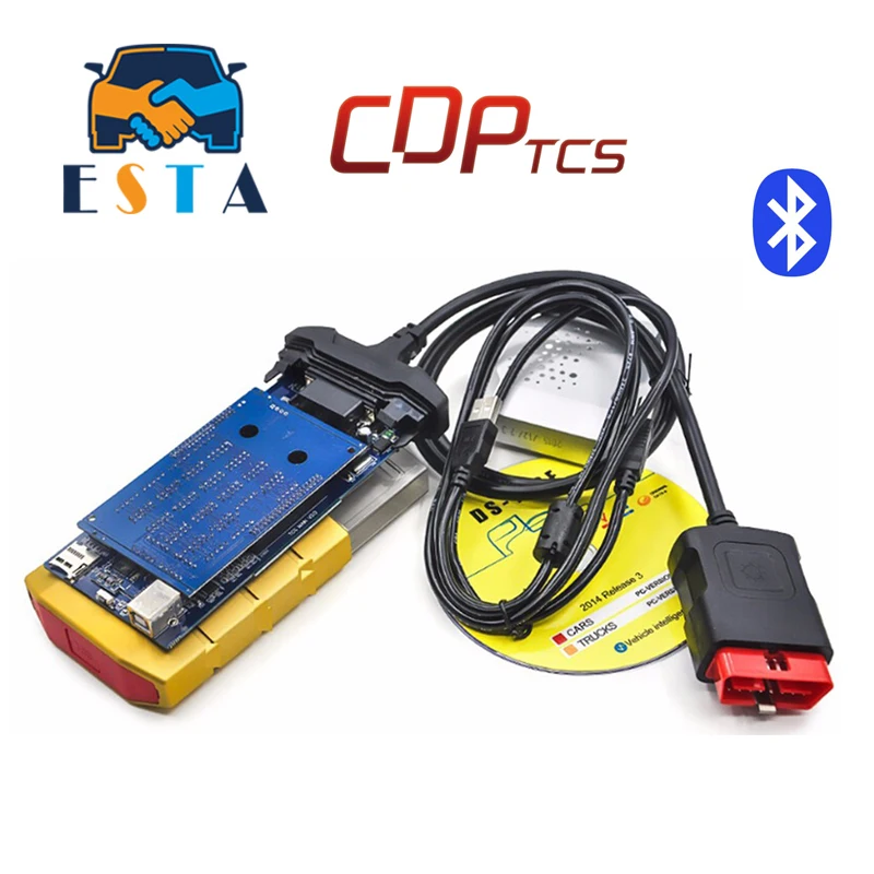 Prix pour Date! Version 2014.2/2015.3 Or cdp tcs avec bluetooth CDP pro OBD2 outils De Diagnostic pour la voiture et camions 3 dans 1 livraison gratuite Prix pour Date! Version 2014.2/2015.3 Or cdp tcs avec bluetooth CDP pro OBD2 outils De Diagnostic pour la voiture et camions 3 dans 1 livraison gratuite