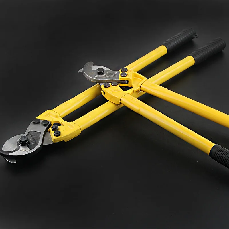 

hot selling Long arm cable wire cutters bolt cutter saving power big scissors 24 inches