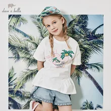 DBK11891 dave bella/летние детские милые однотонные шорты с лимонами детские штаны детская повседневная одежда для девочек